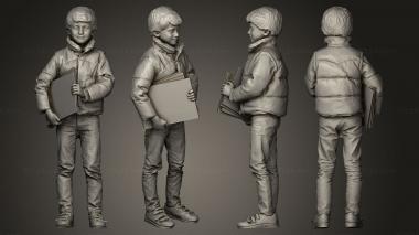 Figurines of people Maximoi 3d model